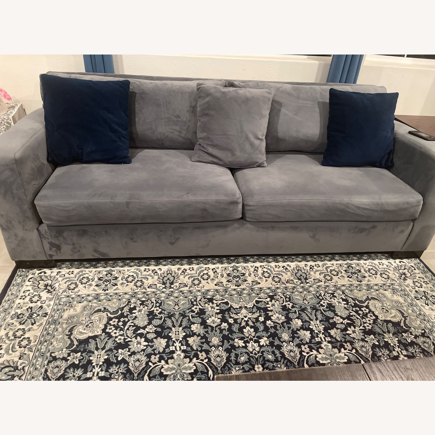 Light Gray 3+ Seater Sofa two of them - image-1
