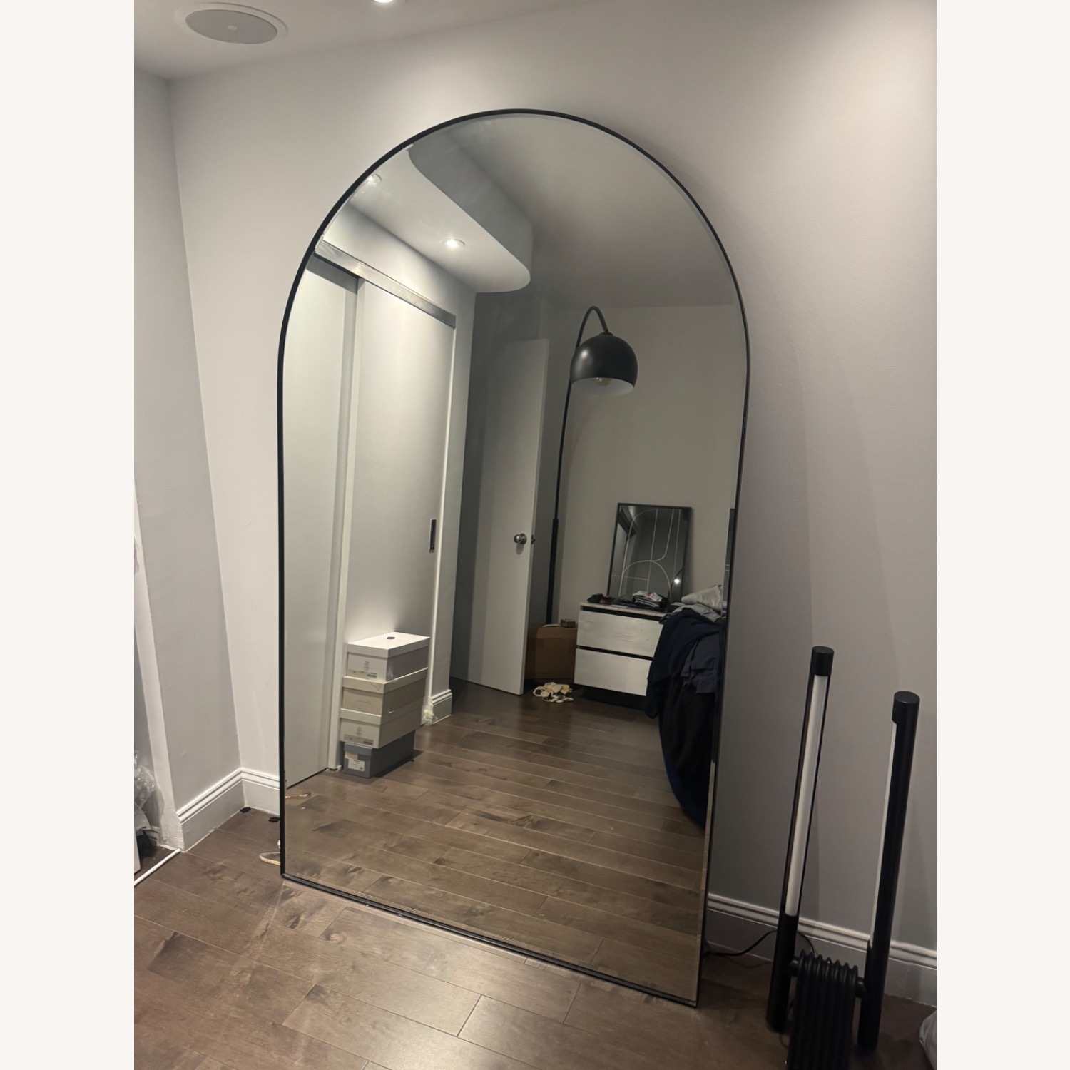 Crate & Barrel 80” Tall Mirror - image-1