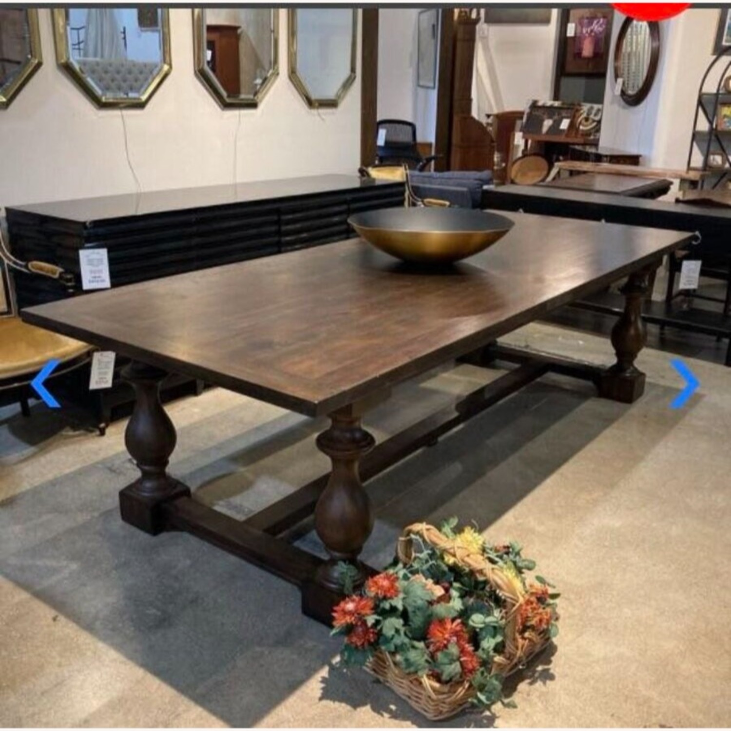 17th C. Monastery Rectangular Dining Table - image-2