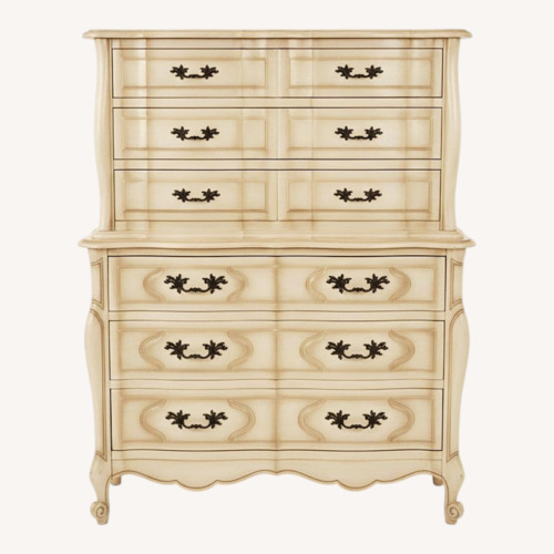 Used Dauphine Tall French Provincial 6-Drawer Dresser for sale on AptDeco