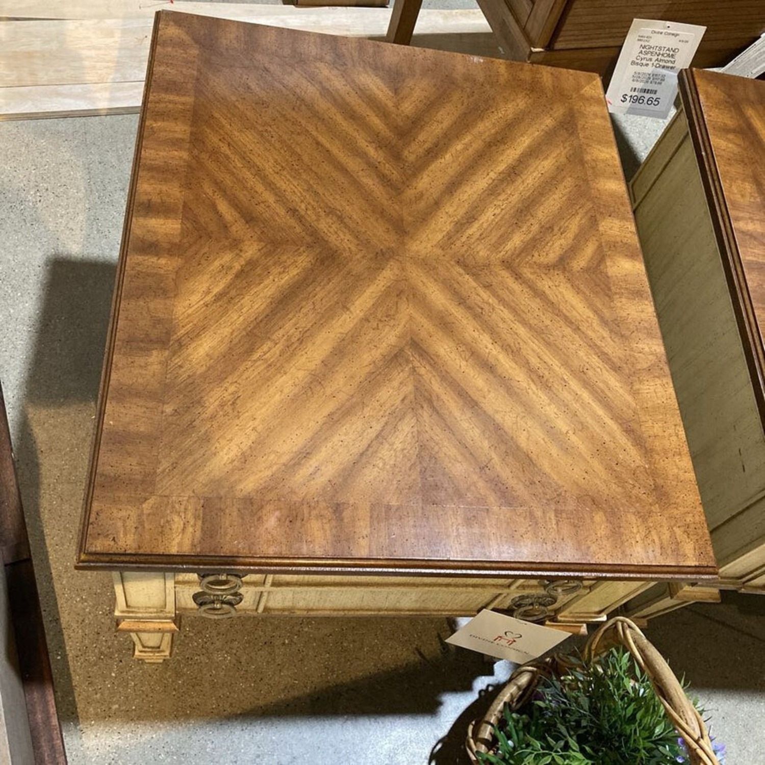 Italian Provincial 1-Drawer Nightstand - image-4