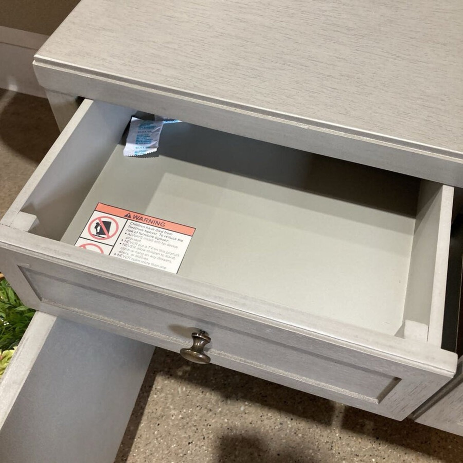 Imperial Console Cabinet Furniture Gray - image-7