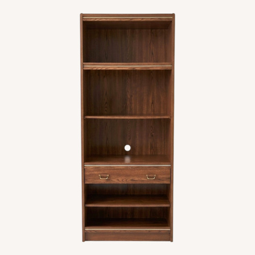 Used Sturdy Brown Bookshelf for sale on AptDeco