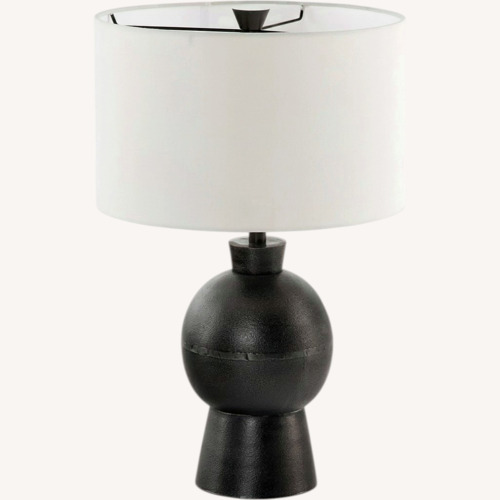 Used Four Hands Black Ceramic Table Lamps for sale on AptDeco