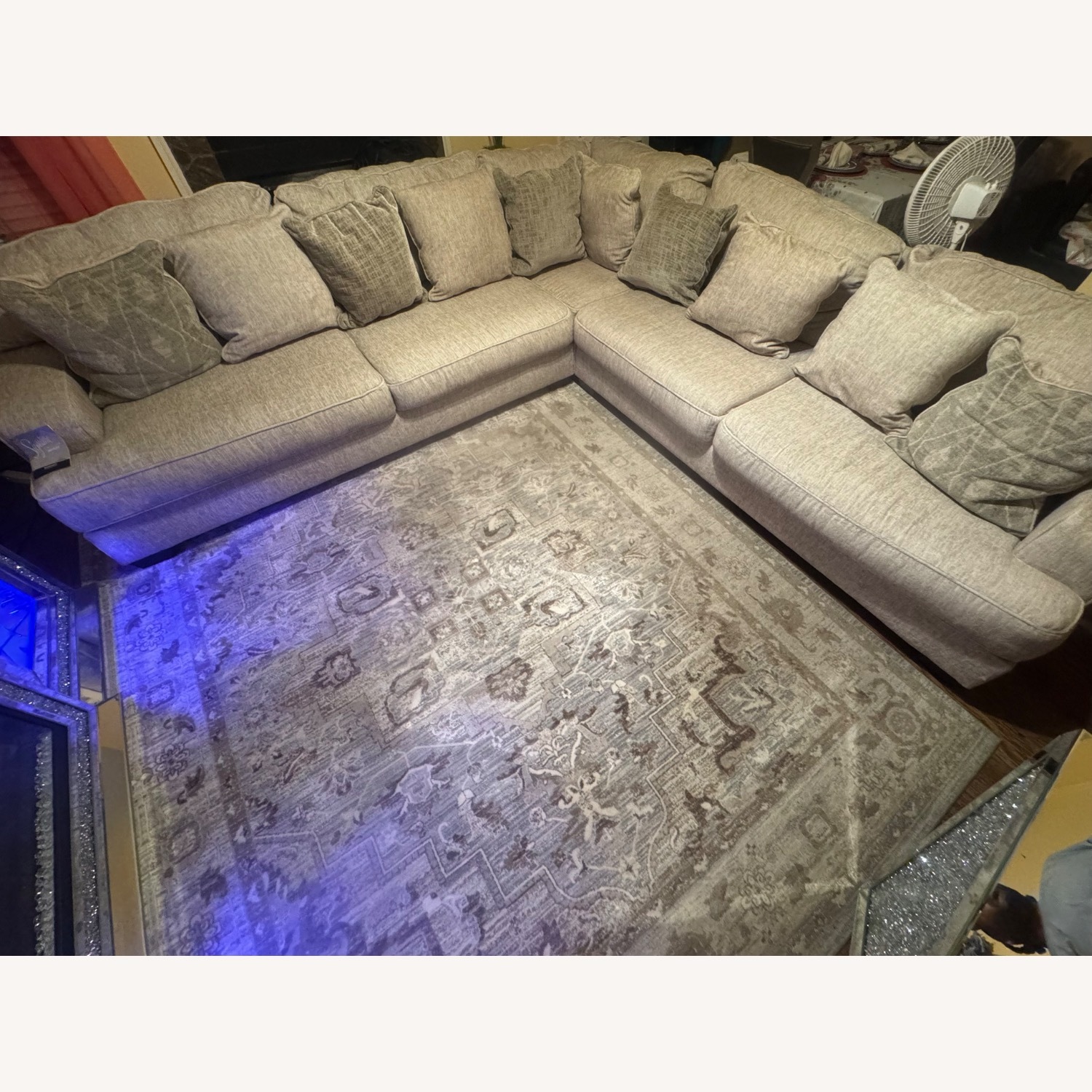 Ashley Furniture Light Gray 3+ Piece Sectional - image-1