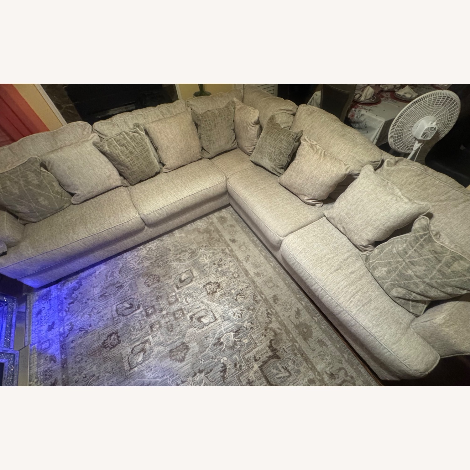 Ashley Furniture Light Gray 3+ Piece Sectional - image-4