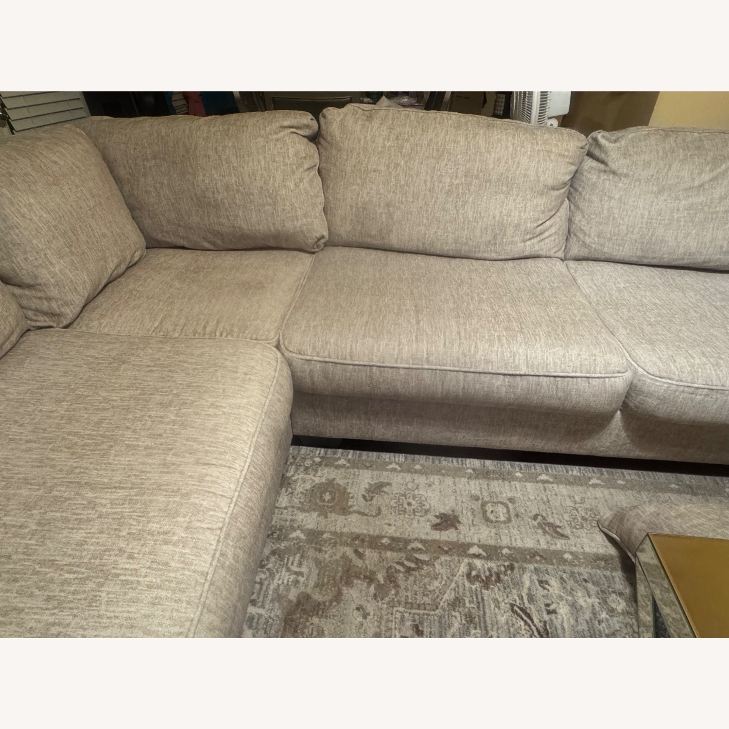 Ashley Furniture Light Gray 3+ Piece Sectional - image-2