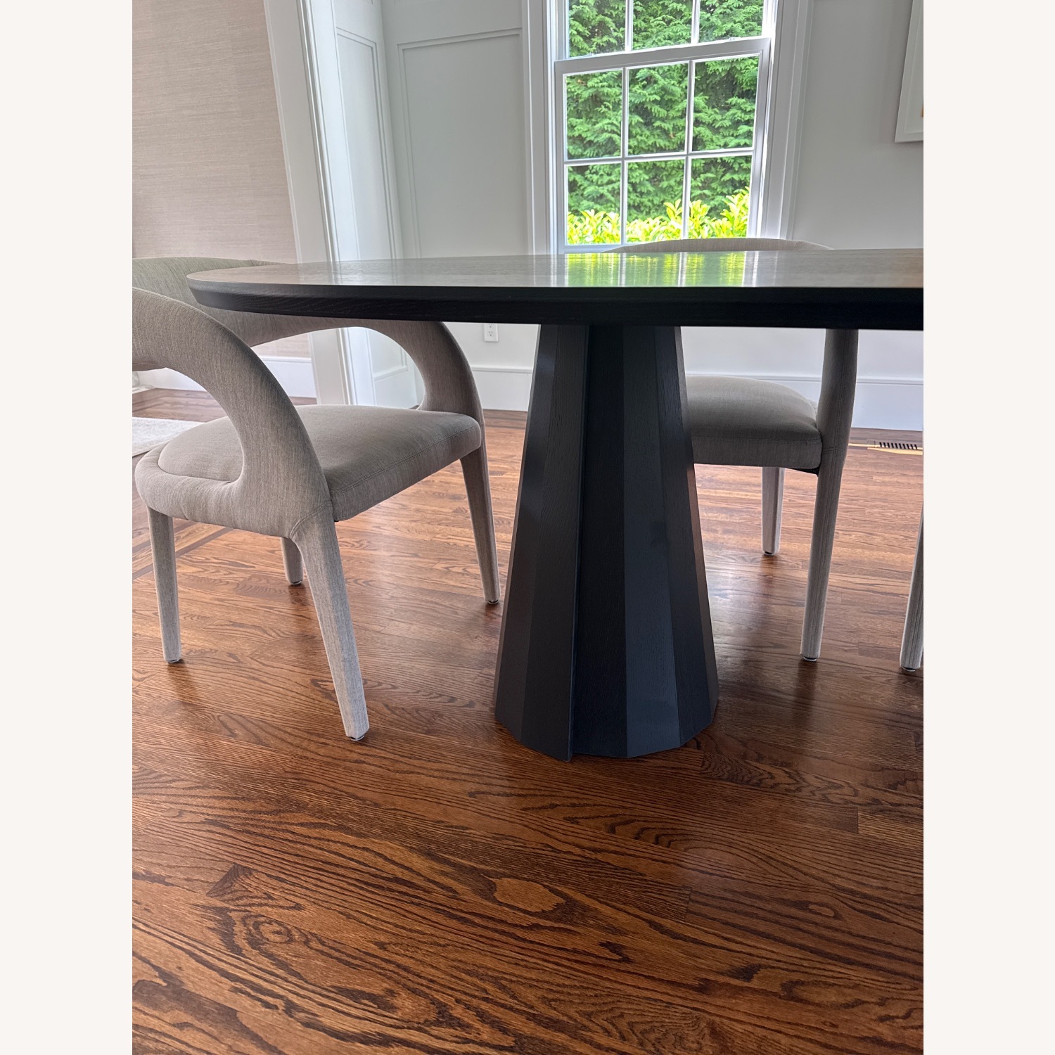 Maiden Home Blackened Oak Dining Table - image-4