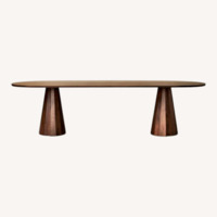 Maiden Home Blackened Oak Dining Table
