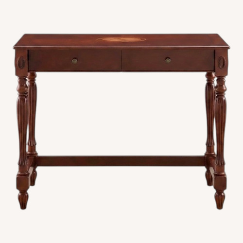 Used Wayfair Darby Home Co Dark Brown Wood Desk for sale on AptDeco