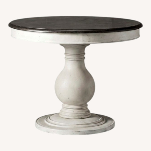 Used Arhaus Luca White Stone Dining Sets for sale on AptDeco