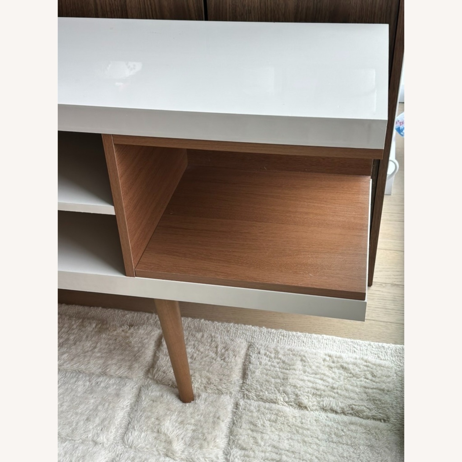 Wayfair White Wood Media Storage - image-2