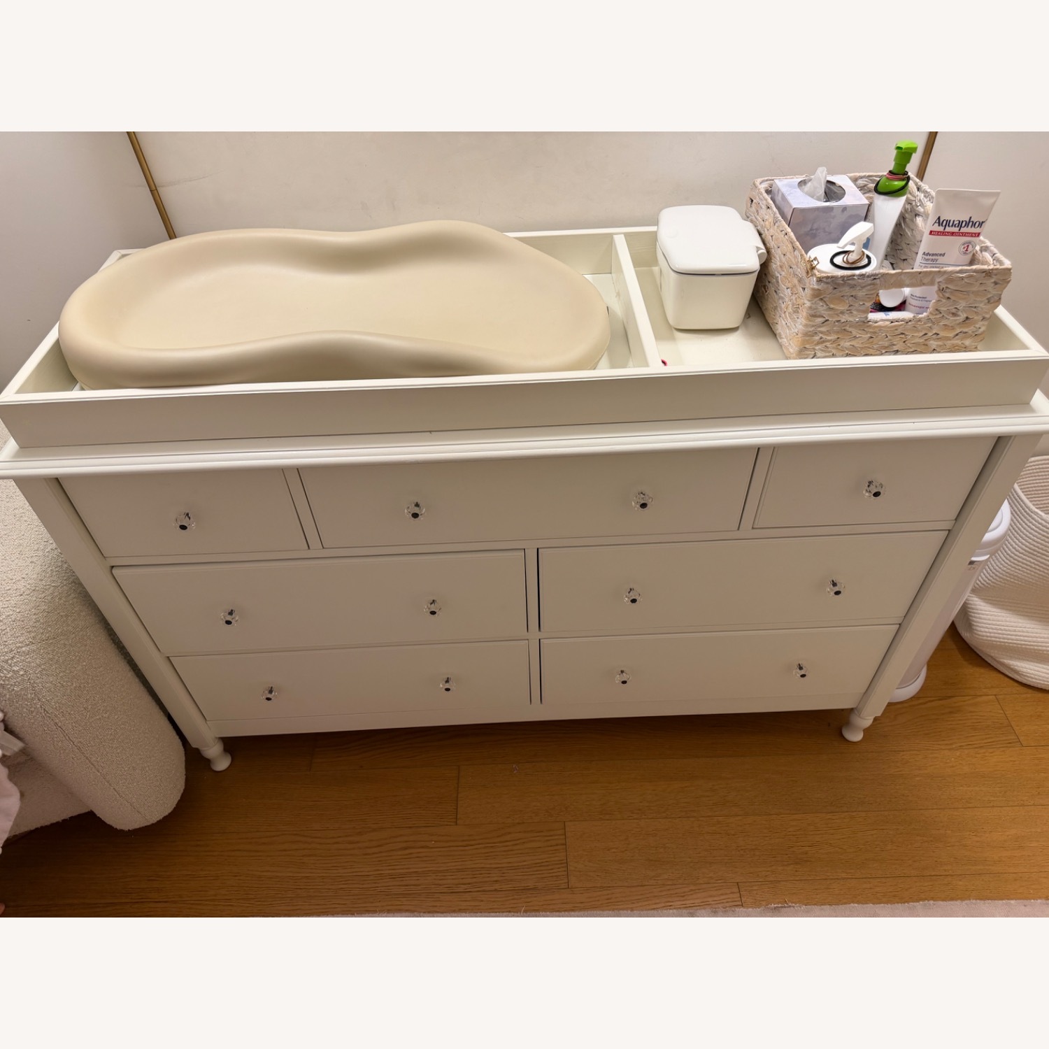 Pottery Barn Kids Juliette White Wood Dresser - image-2