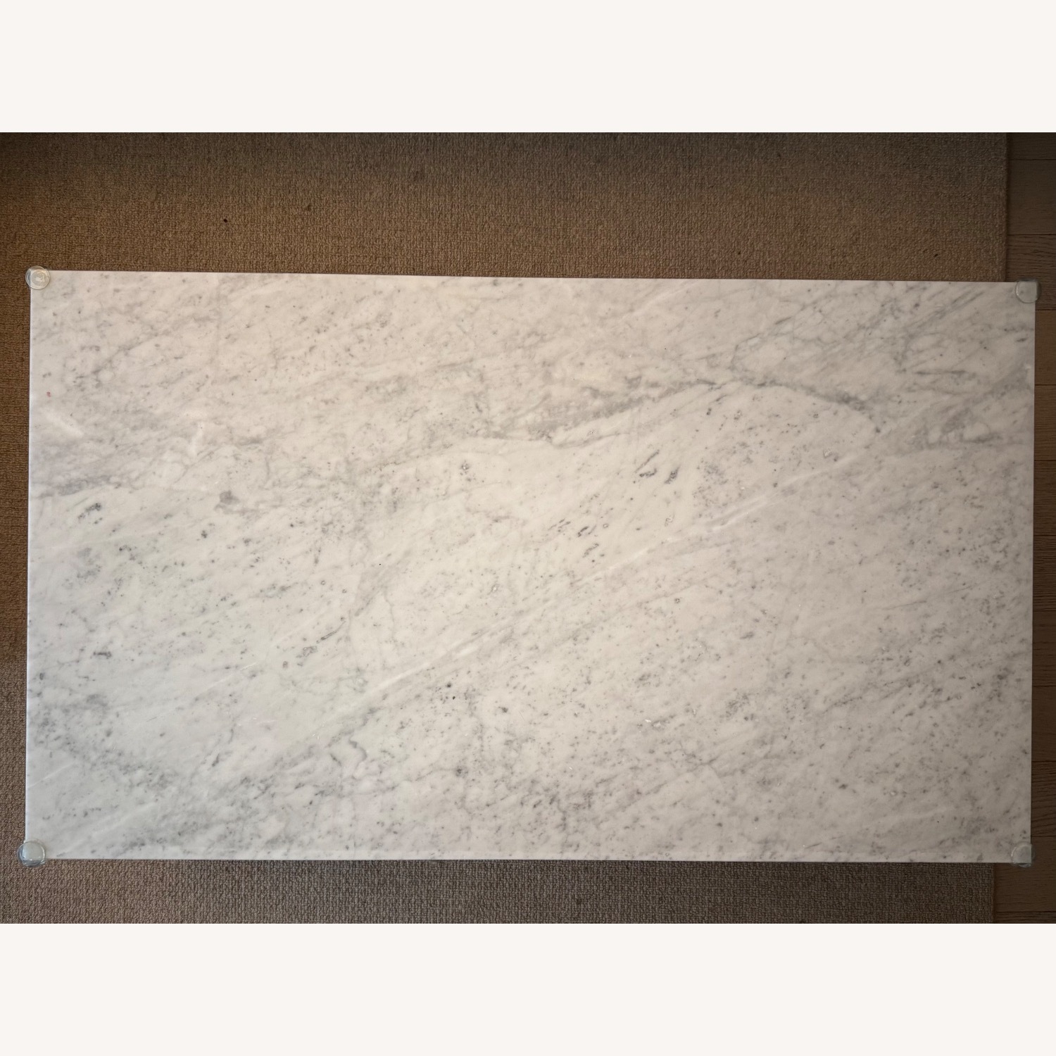 Industry West White Marble Coffee Table - image-4