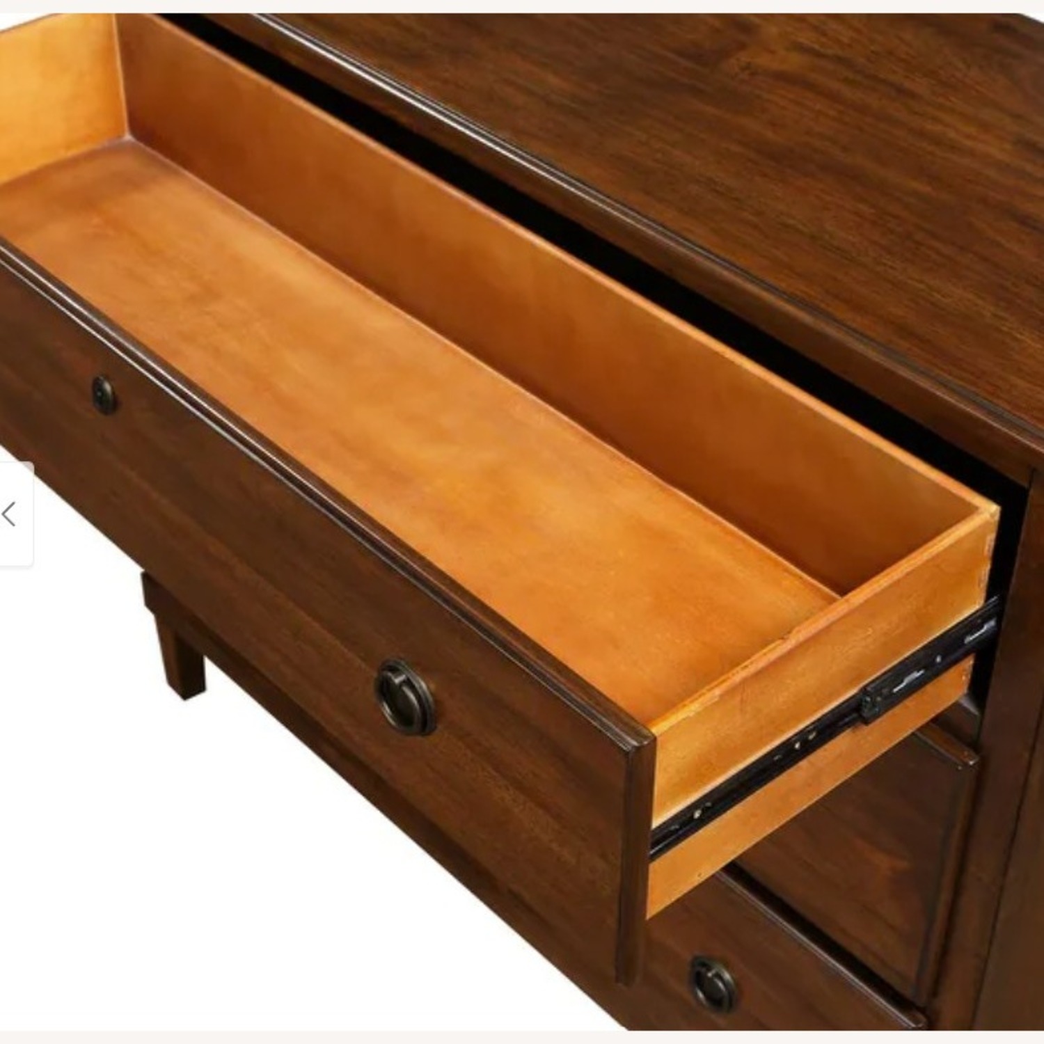 Canfield Dark Brown 3-Drawer Dresser - image-7