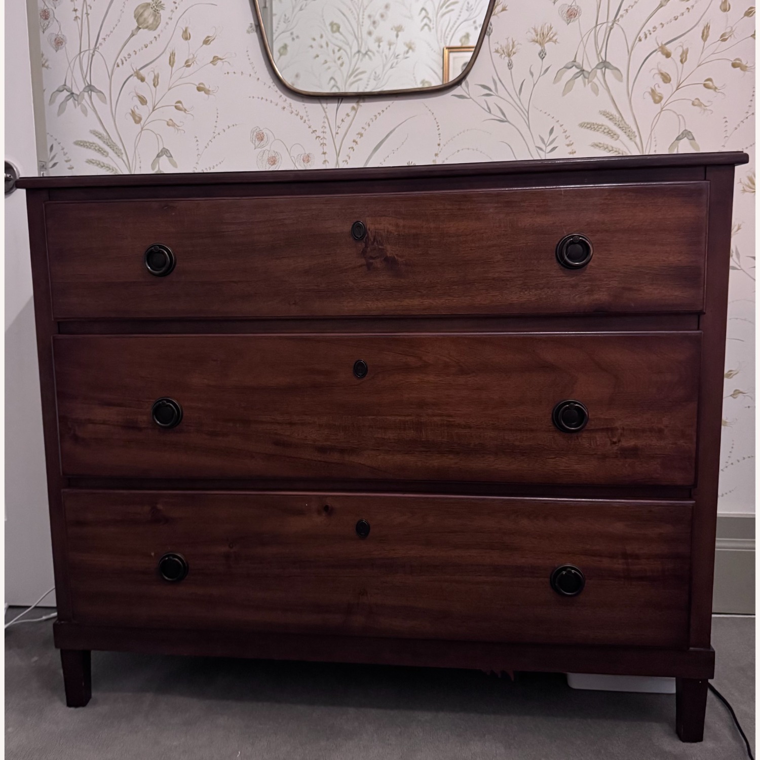 Canfield Dark Brown 3-Drawer Dresser - image-4