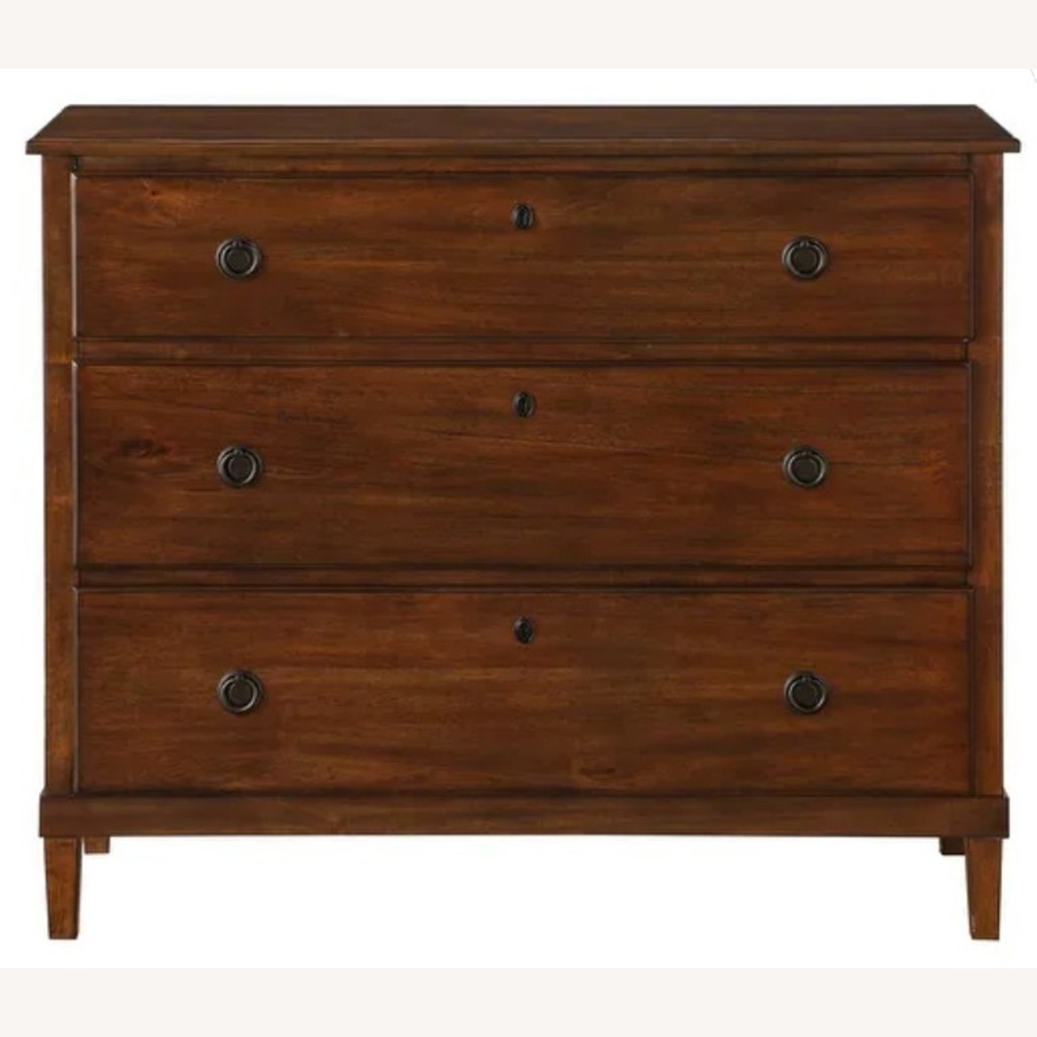 Canfield Dark Brown 3-Drawer Dresser - image-1