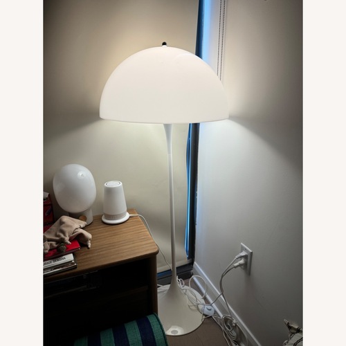 Used Design Within Reach Louis Poulsen White Floor Lamp for sale on AptDeco