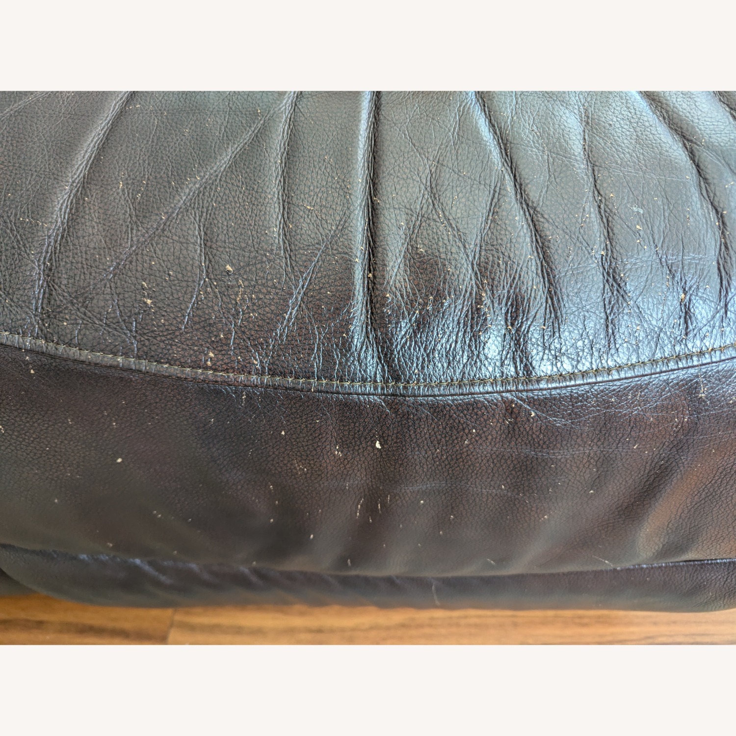 La-Z-Boy James Dark Brown Leather Recliner 3 Seat - image-3