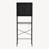Amazon Dark Brown Wood Cabinet