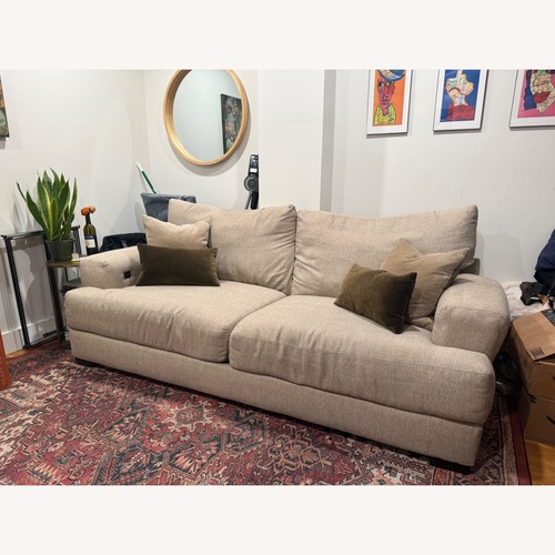 Used Natural Fabric 3+ Seater Sofa for sale on AptDeco