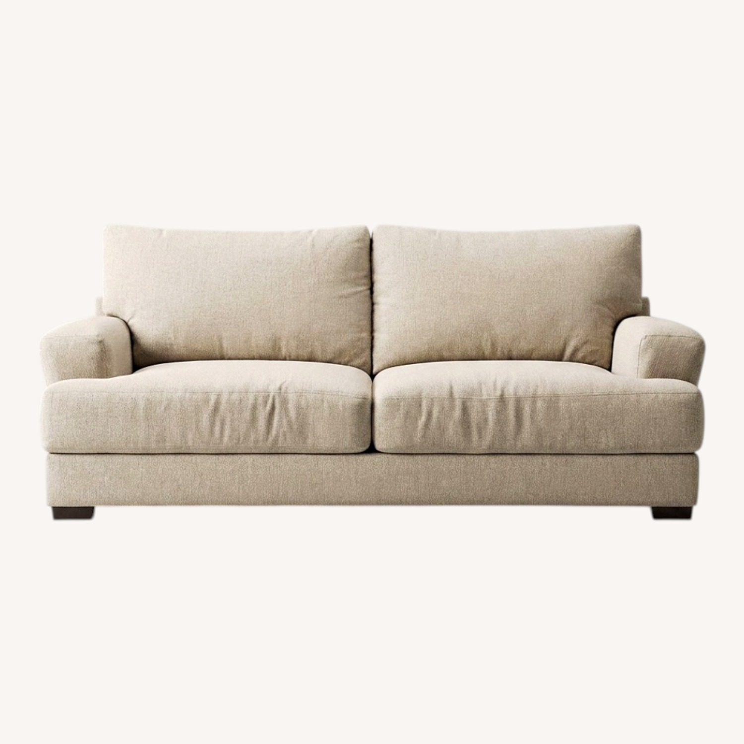 Natural Fabric 3+ Seater Sofa - image-0