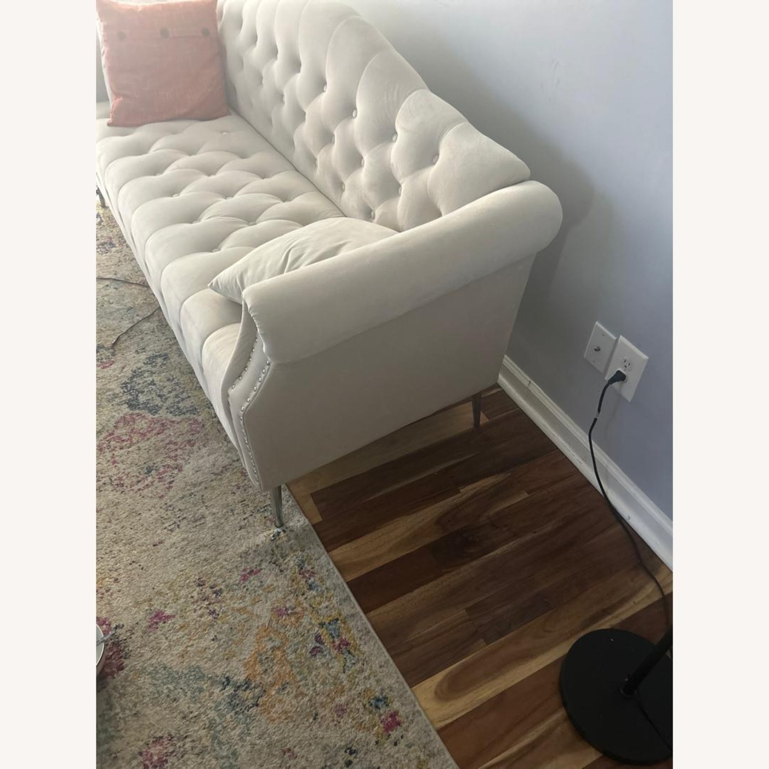 3-seat Tufted Sofa - image-3