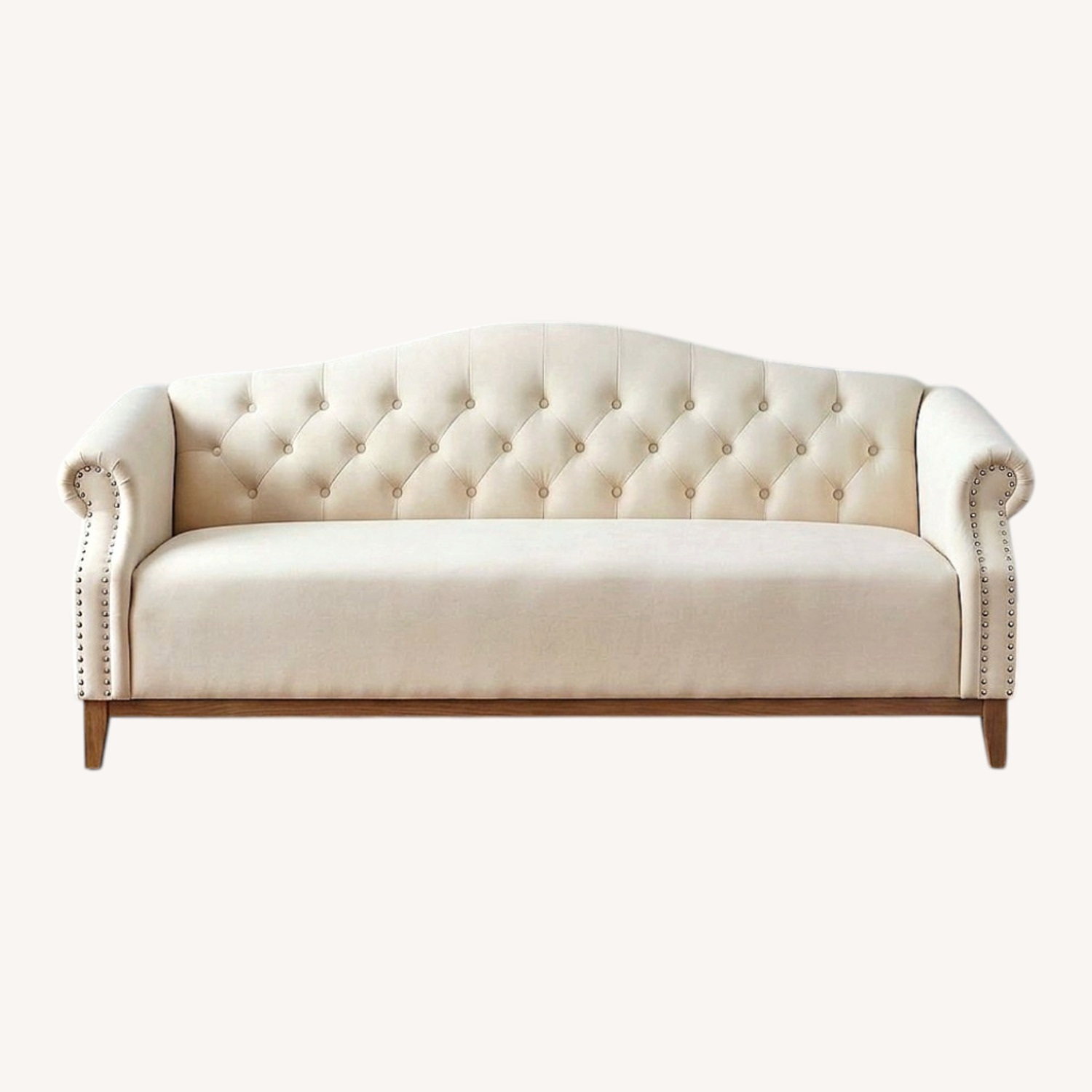 3-seat Tufted Sofa - image-0