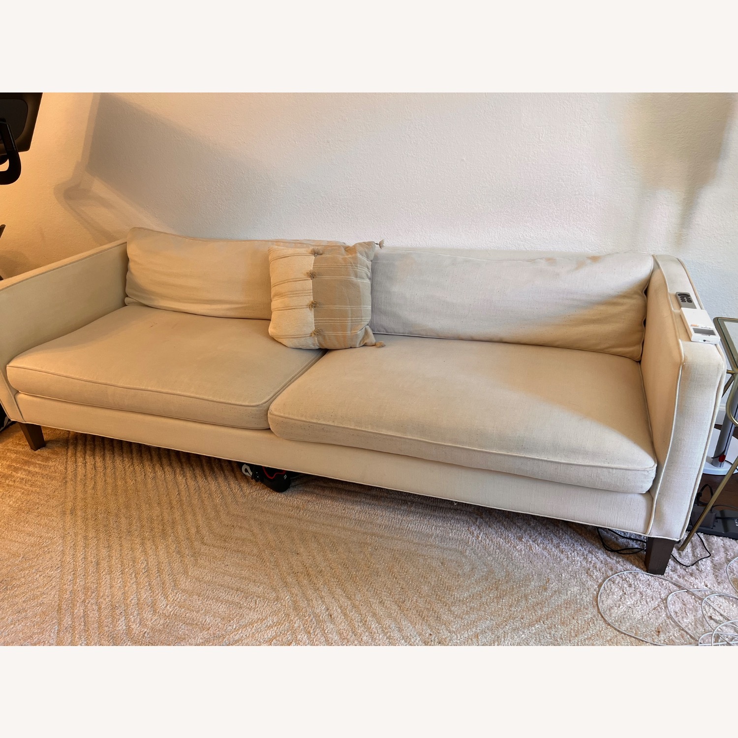 Maiden Home Crosby White 3+ Seater Sofa - image-2