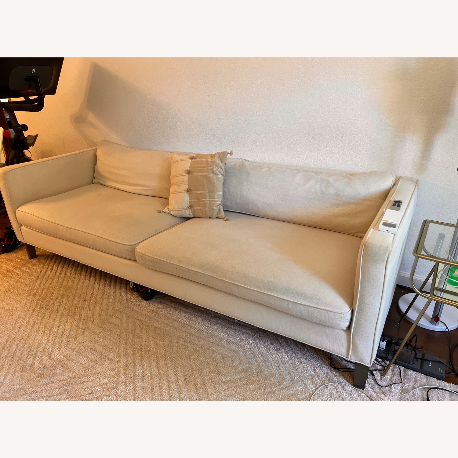 Maiden Home Crosby White 3+ Seater Sofa - image-3