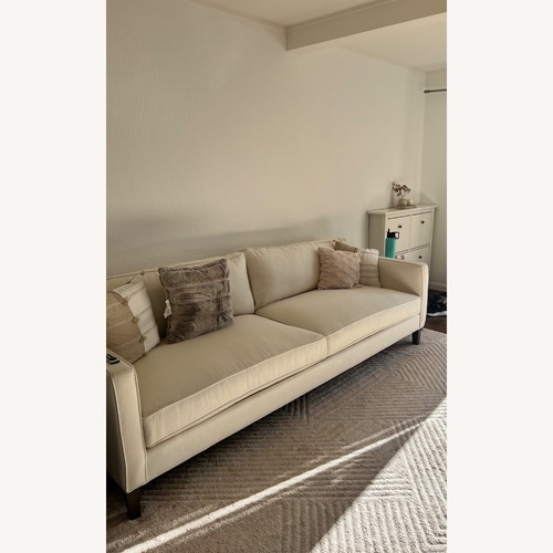 Used Maiden Home Crosby White 3+ Seater Sofa for sale on AptDeco