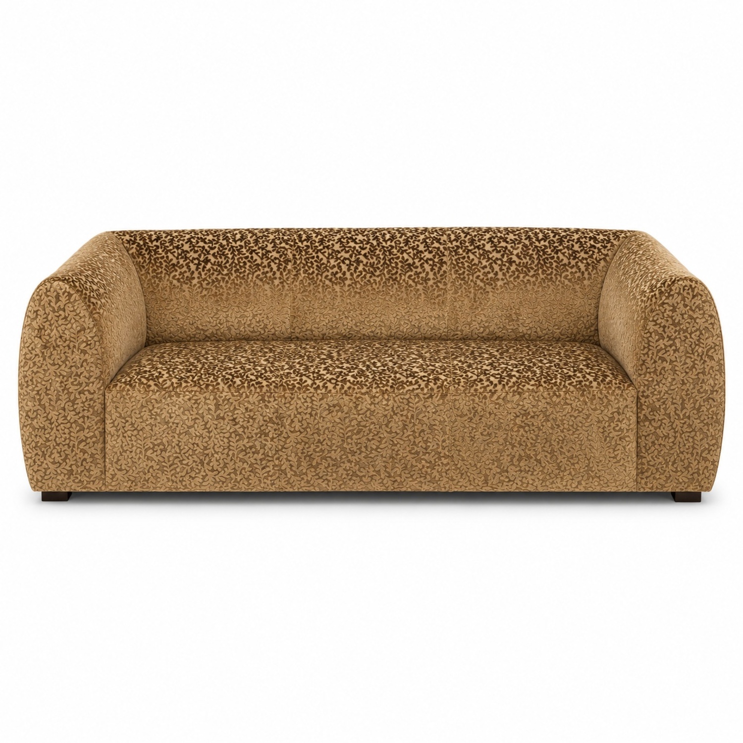 Bassett Light Brown Velvet 3+ Seater Sofa - image-5