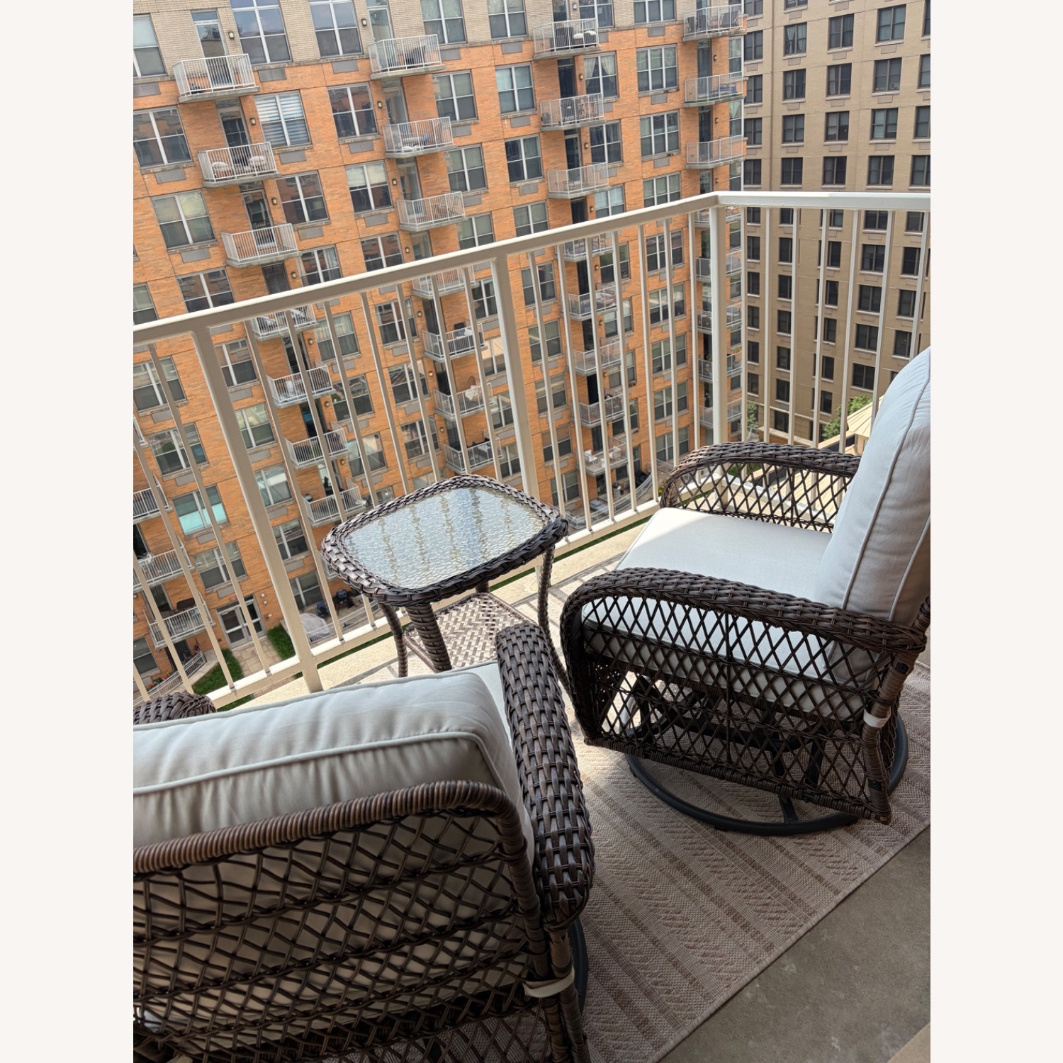 Striped Indoor/Outdoor Area Rug - image-3