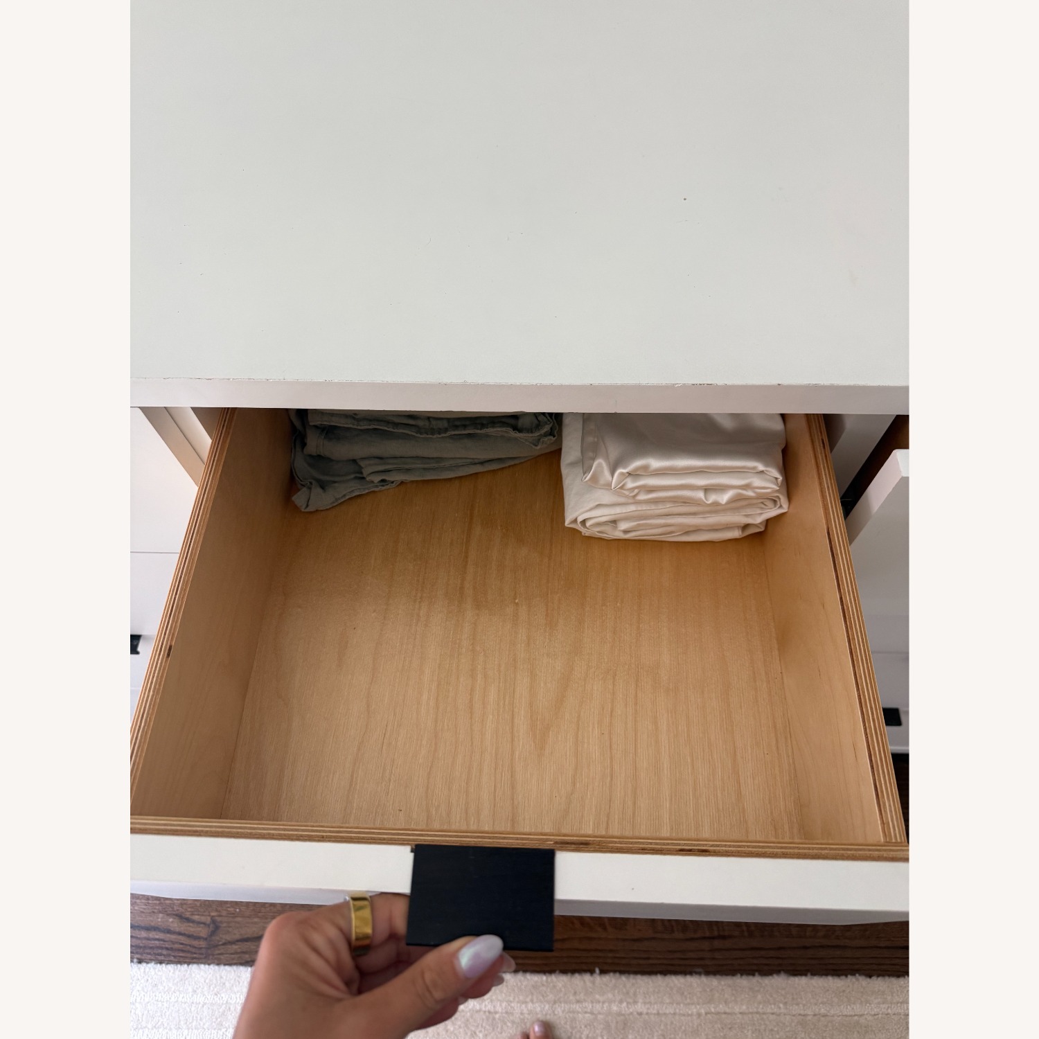 Room & Board Copenhagen White Dresser - image-1