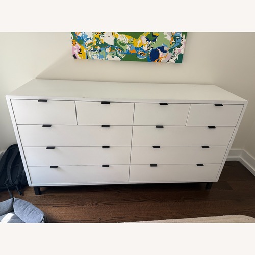 Used Room & Board Copenhagen White Dresser for sale on AptDeco