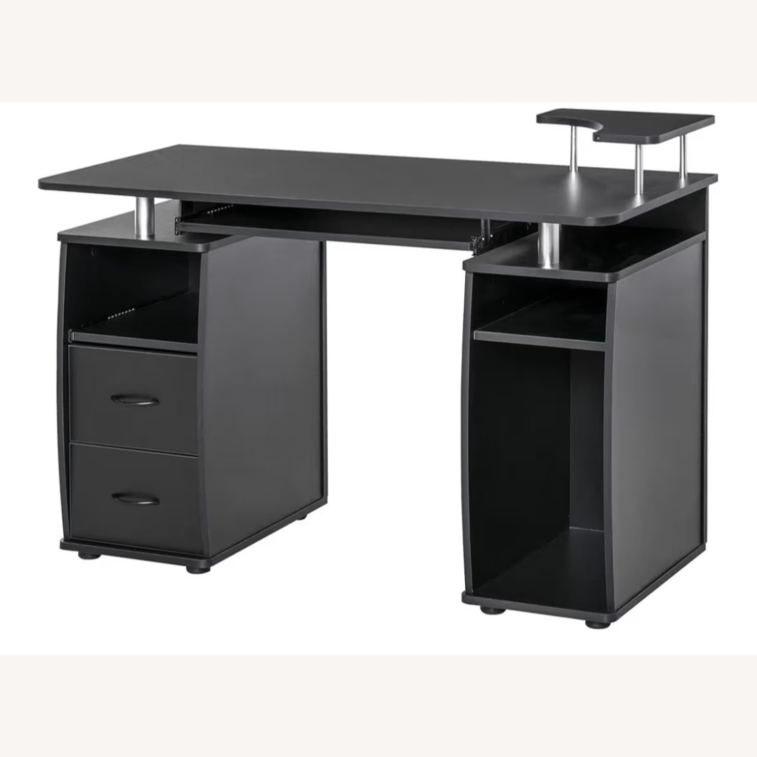 Amazon Black Wood Desk - image-7