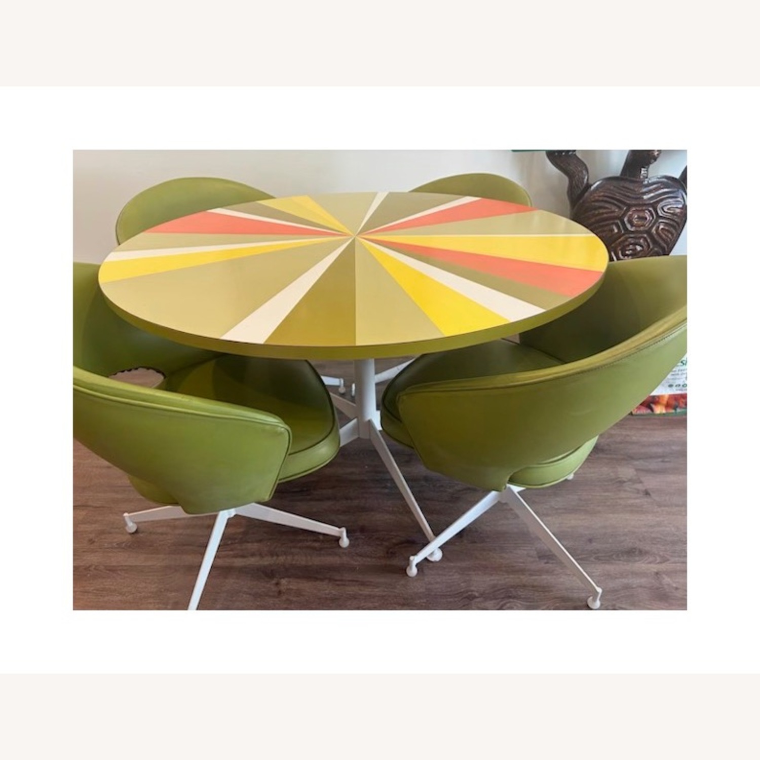 Peter Pepper Pinwheel Table + 4 Chairs - image-4