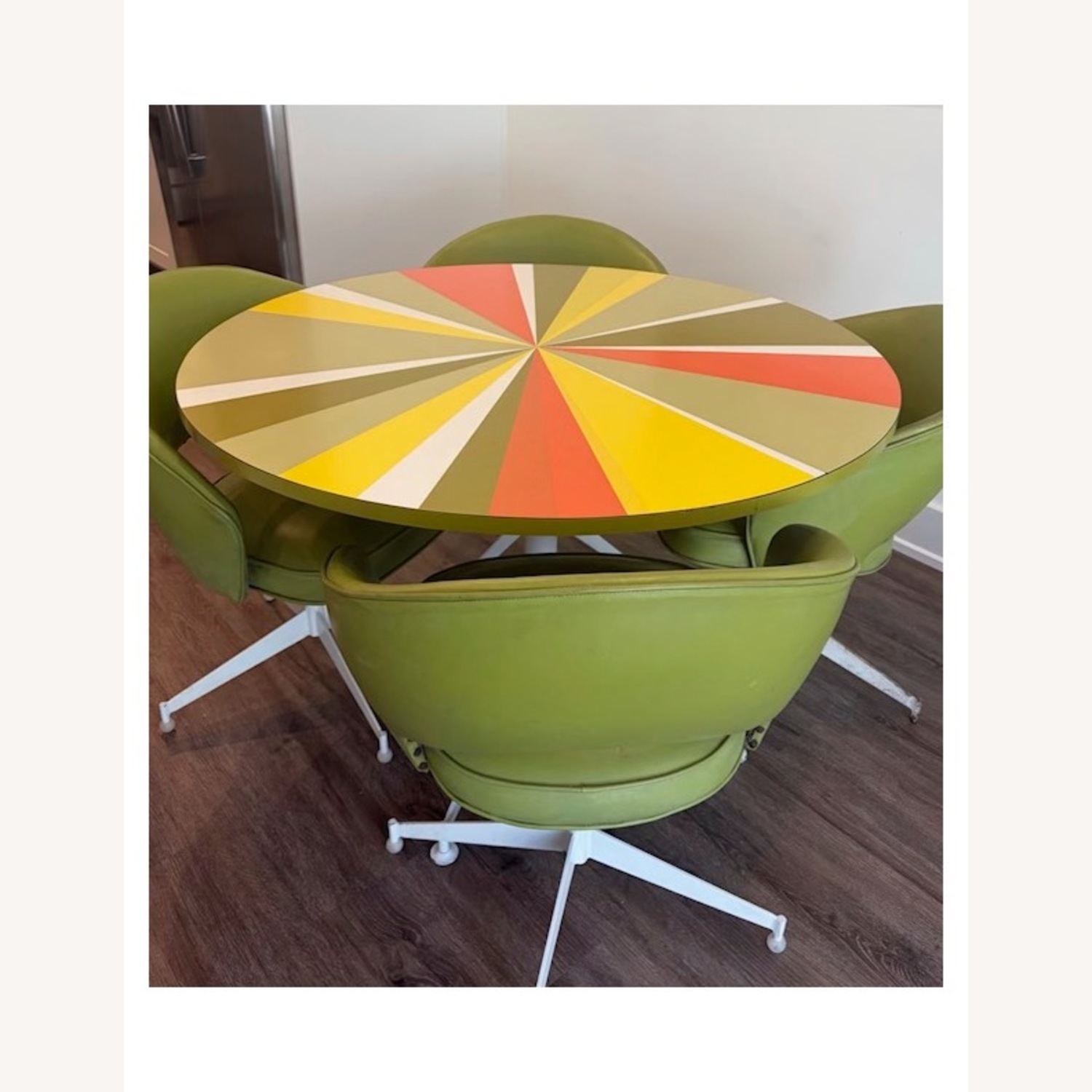 Peter Pepper Pinwheel Table + 4 Chairs - image-2