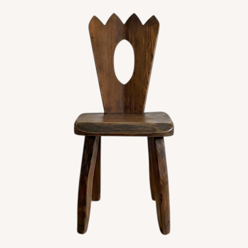 Used Vintage Brutalist King Chairs Set of 2 for sale on AptDeco