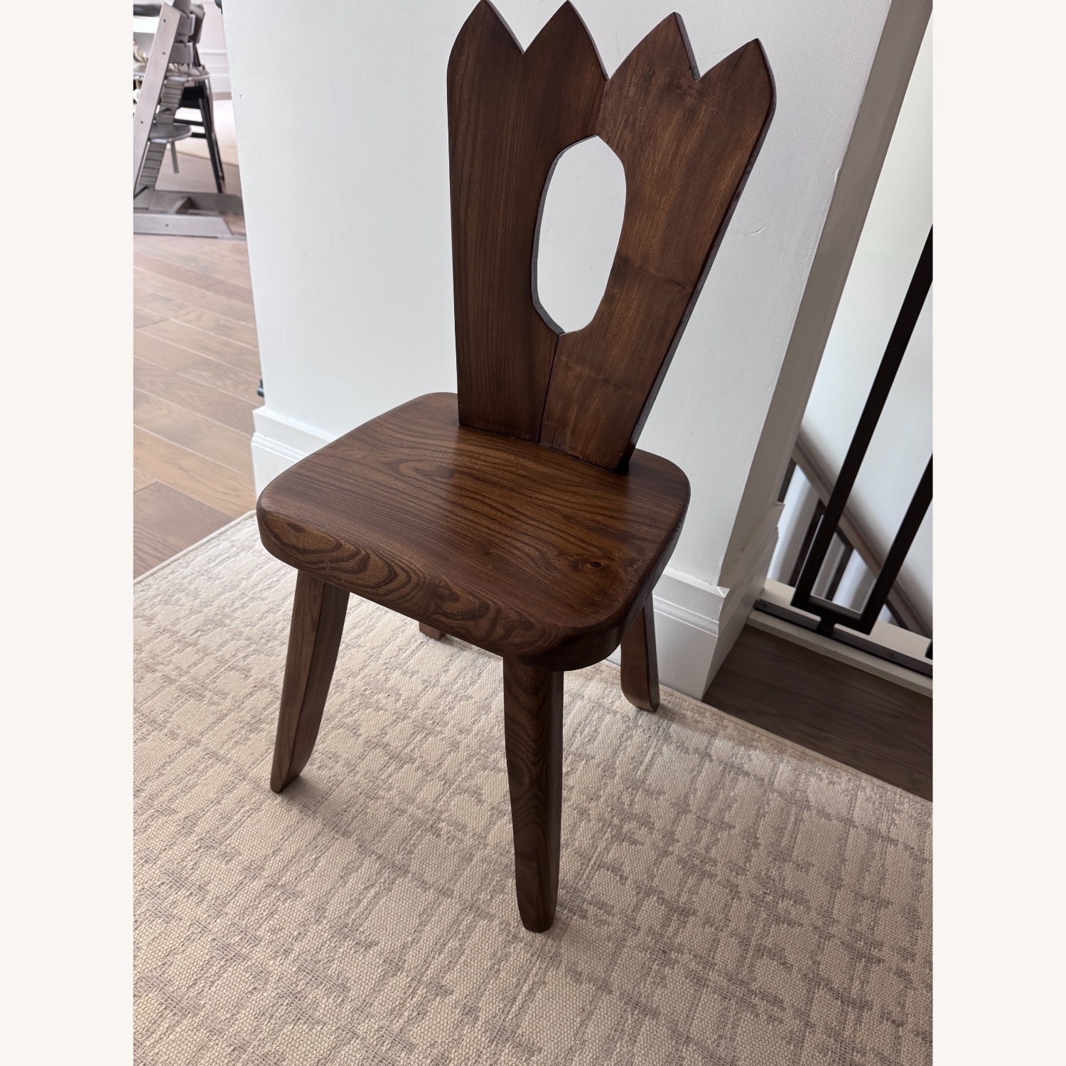 Vintage Brutalist King Chairs Set of 2 - image-4