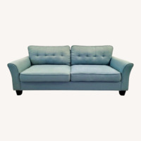 Green Fabric 3+ Seater Sofa