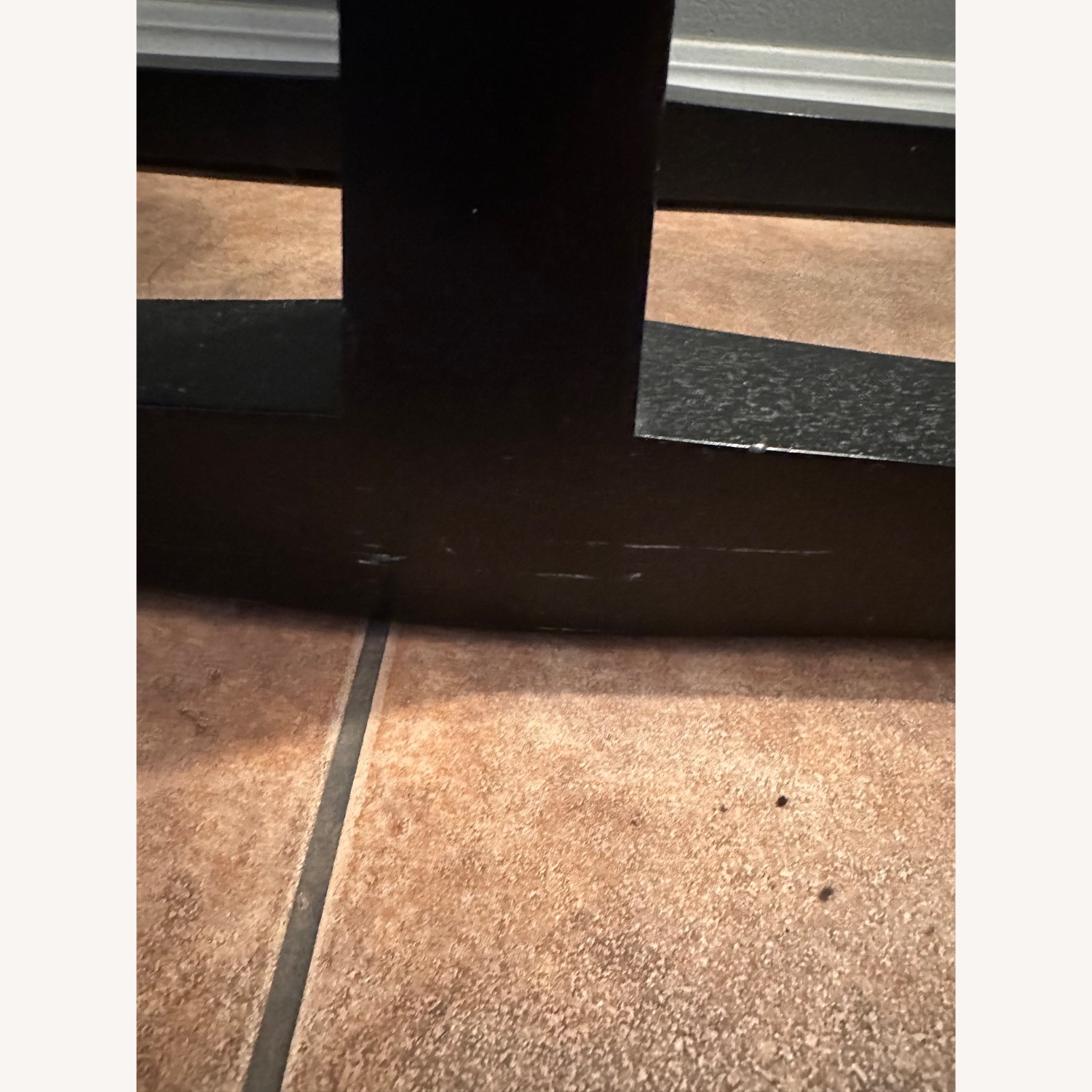 Pottery Barn Dark Brown Wood Side Table - image-6