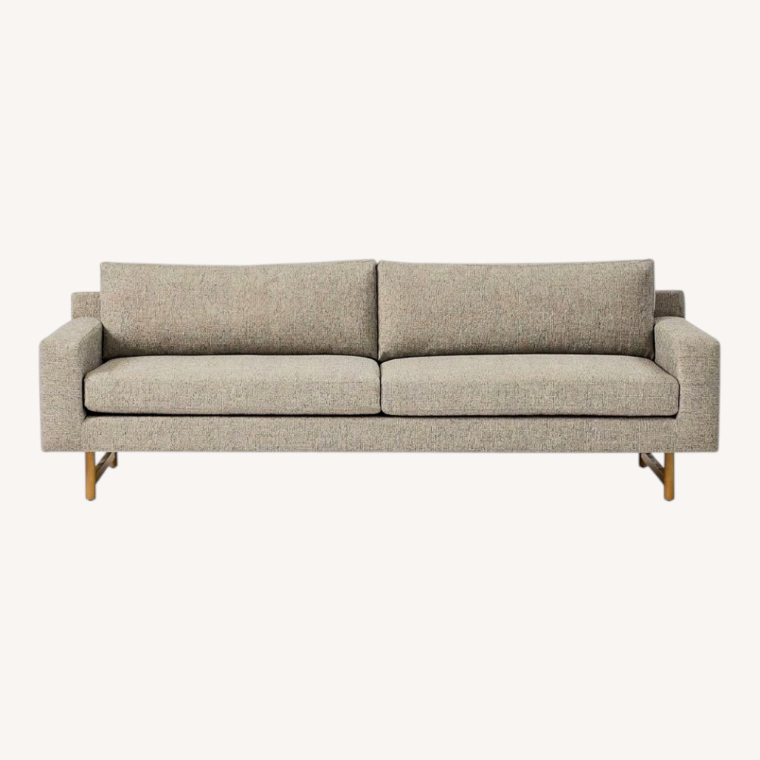 West Elm Eddy Light Taupe Sofa - image-0