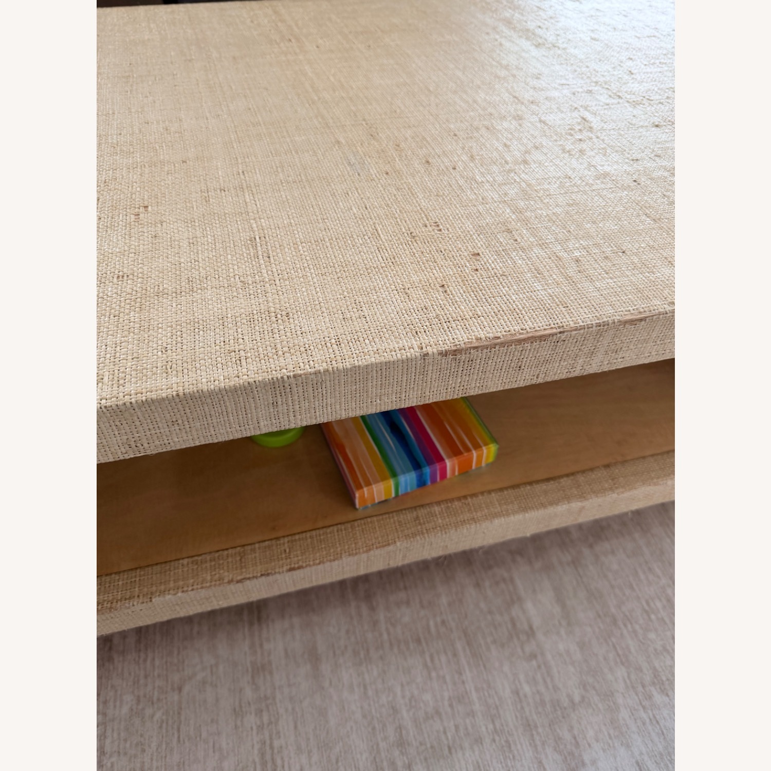 Crate & Barrel Meadow Grass Coffee Table - image-8