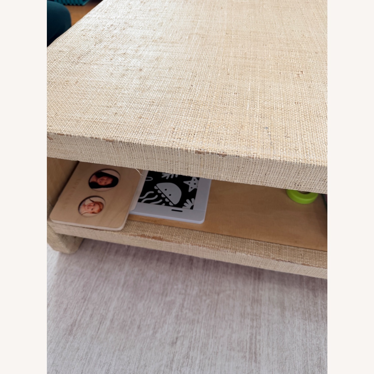 Crate & Barrel Meadow Grass Coffee Table - image-6