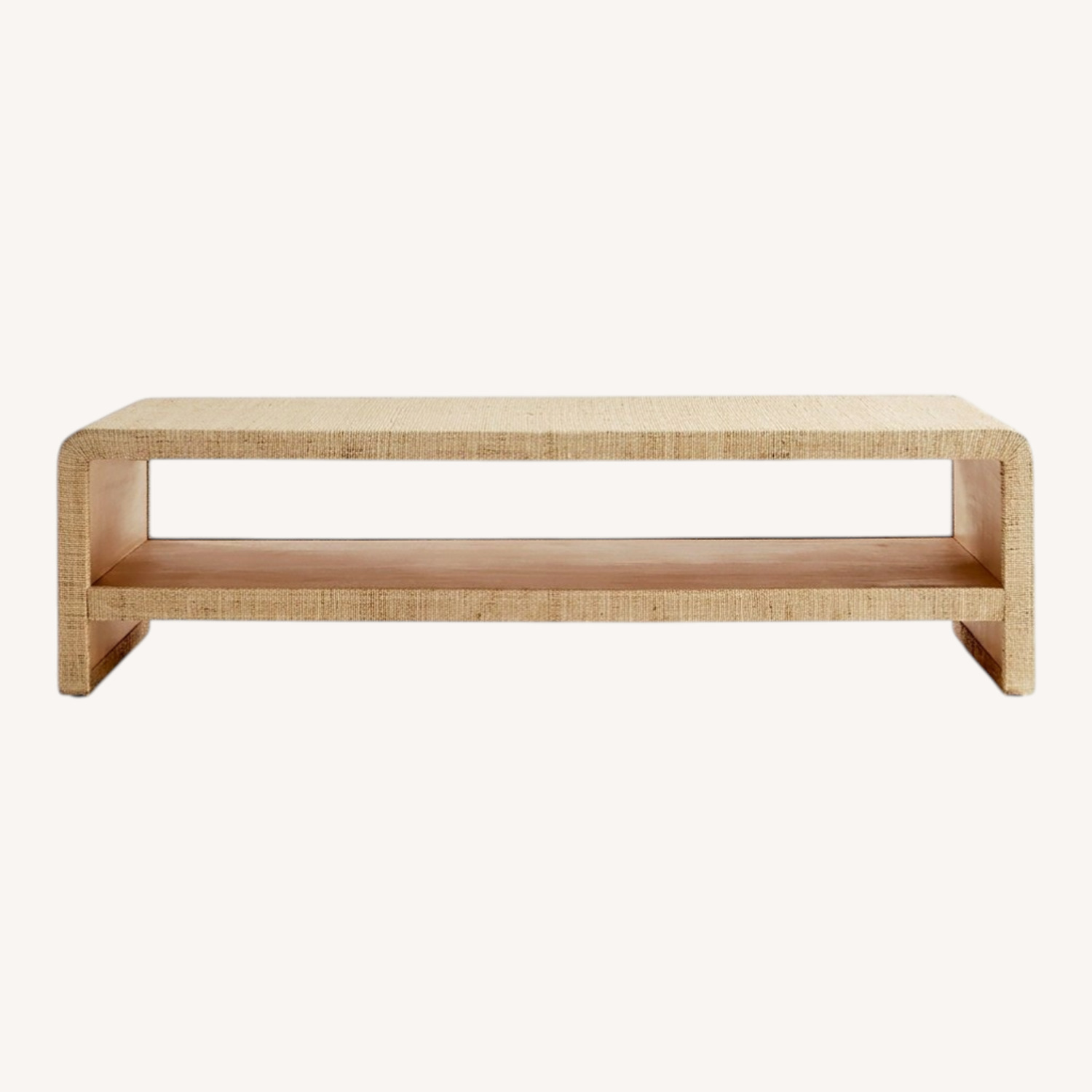 Crate & Barrel Meadow Grass Coffee Table - image-0