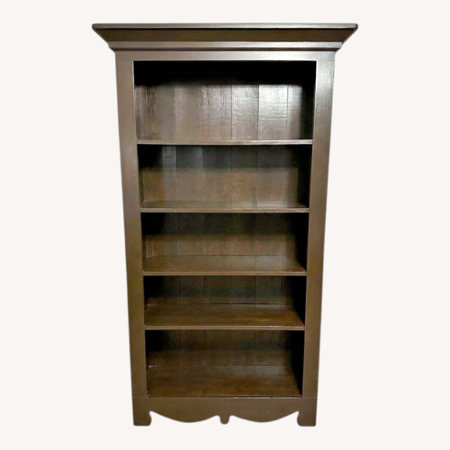 Used Solid Pine Wood Bookcase for sale on AptDeco