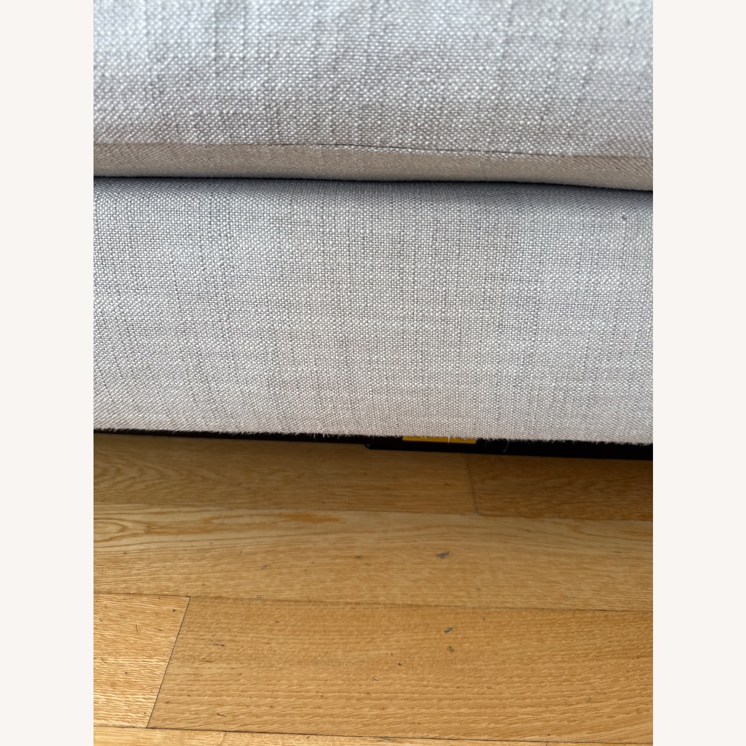 West Elm Harmony Light Gray 2 Seater Sofa - image-1
