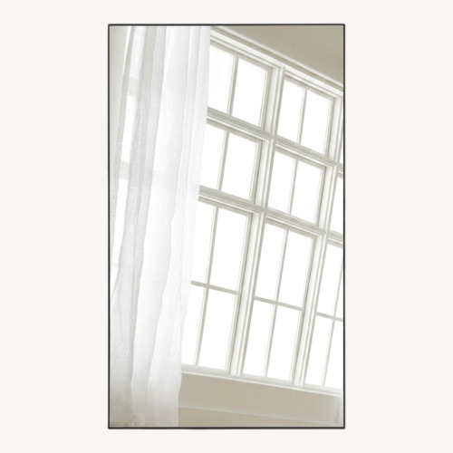 Used Pottery Barn Rienne Glass Floor Mirror for sale on AptDeco