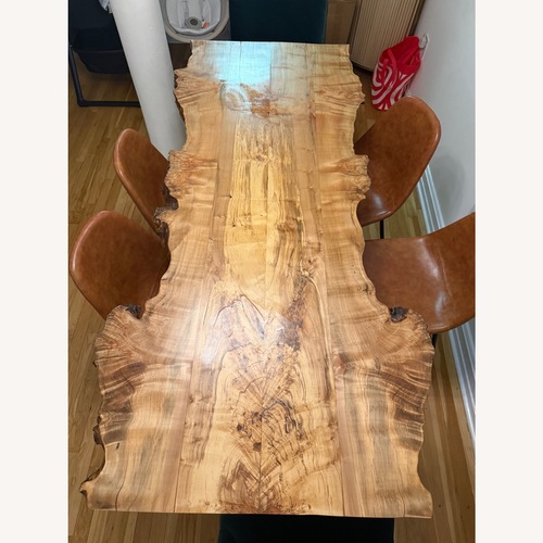 Used Custom 1 of 1 Live Wood Dining Table for sale on AptDeco